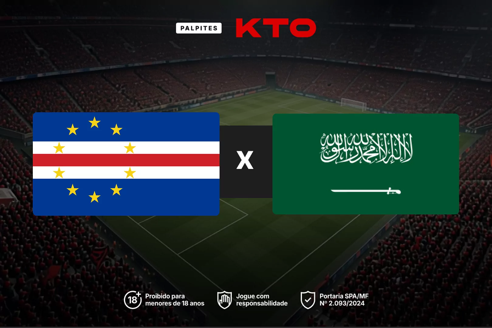Cabo Verde x Arábia Saudita