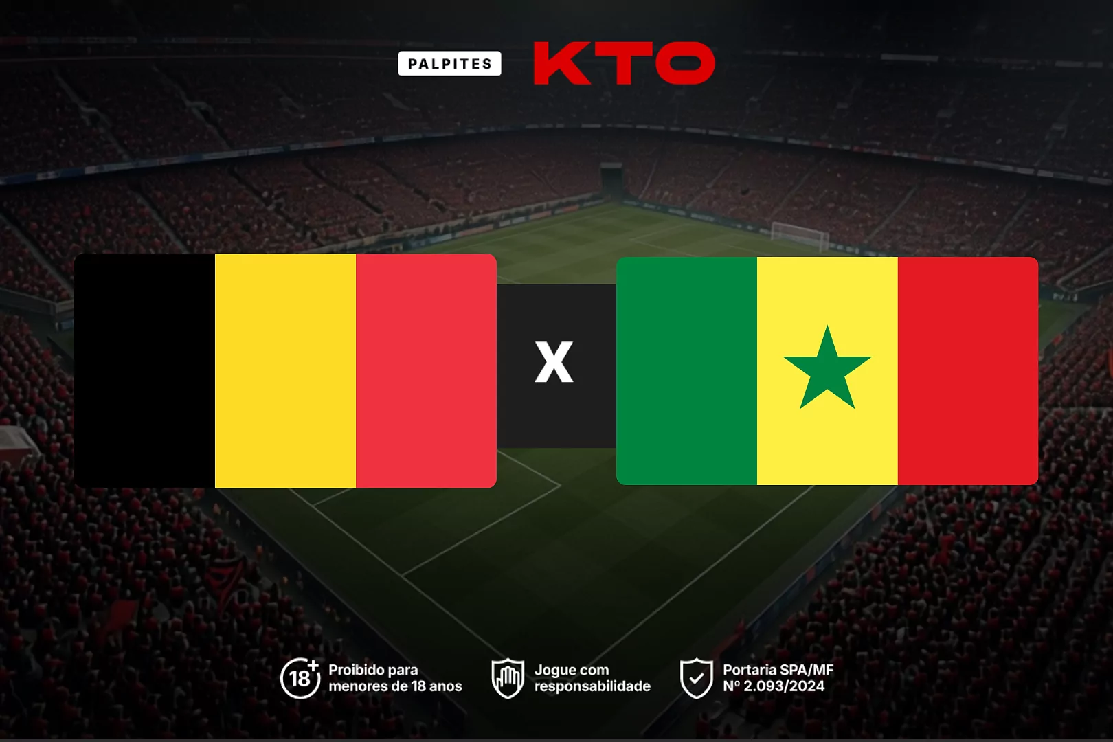 Bélgica x Senegal