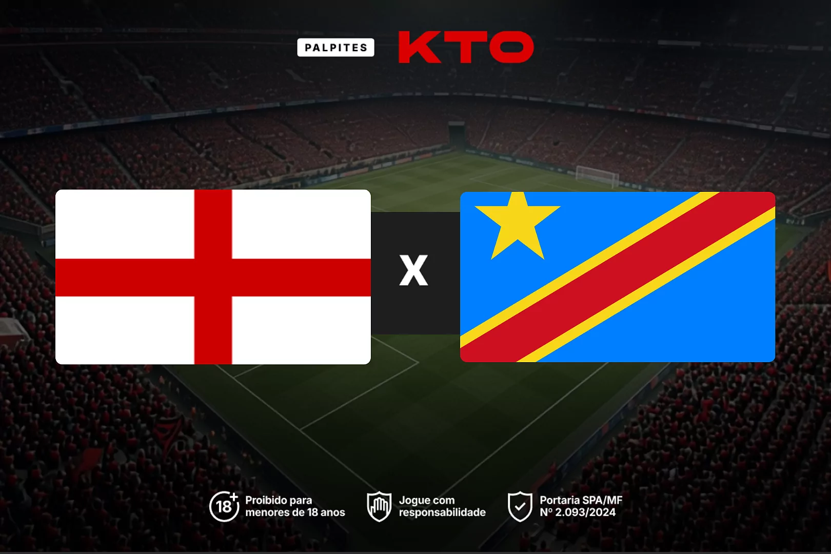 Inglaterra x RD Congo