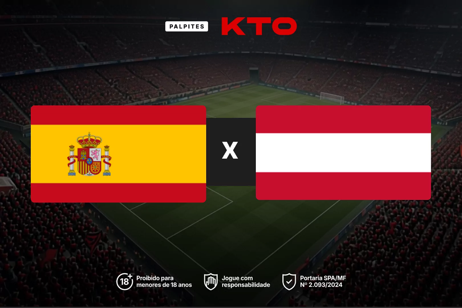 Espanha x Áustria
