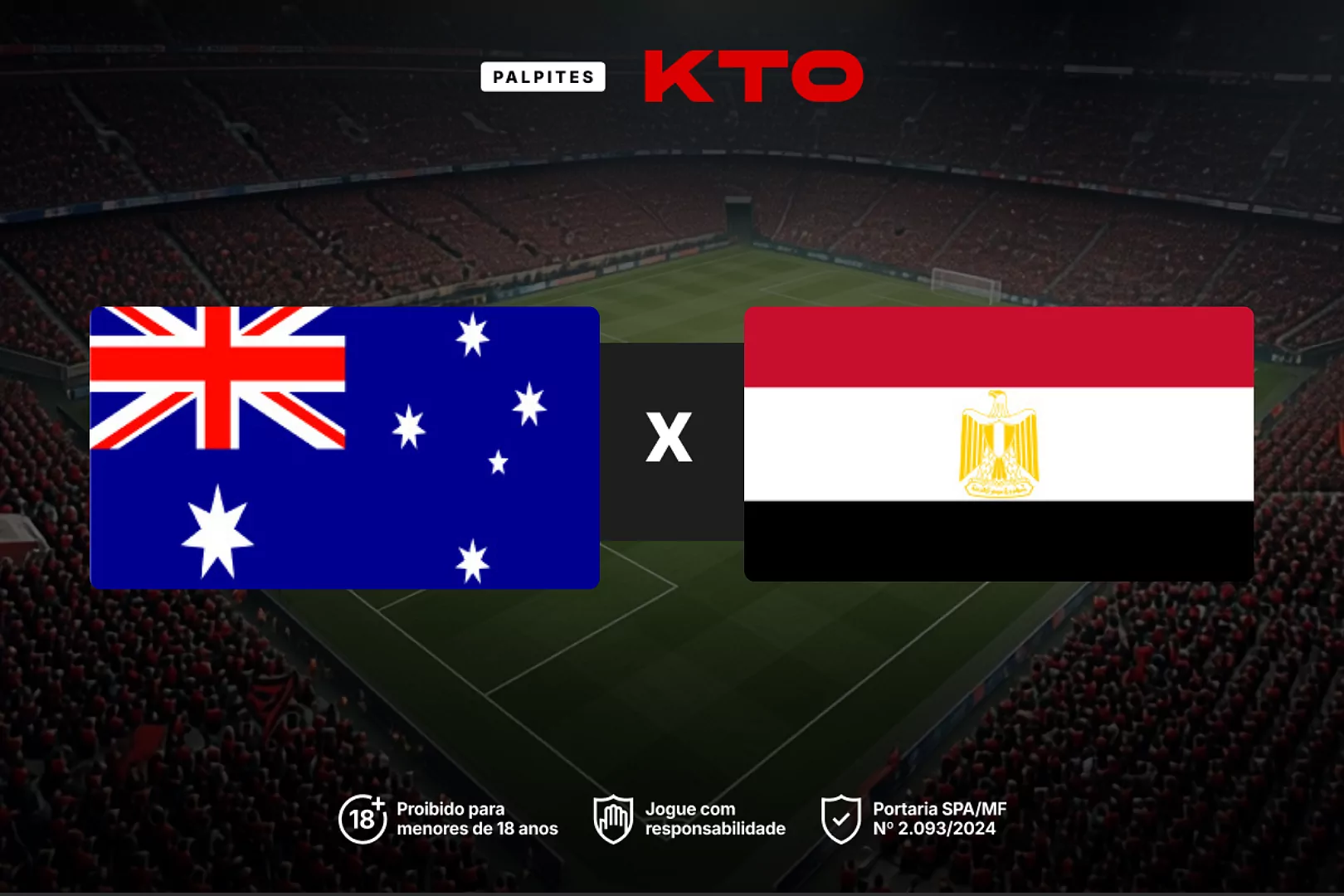 Austrália x Egito