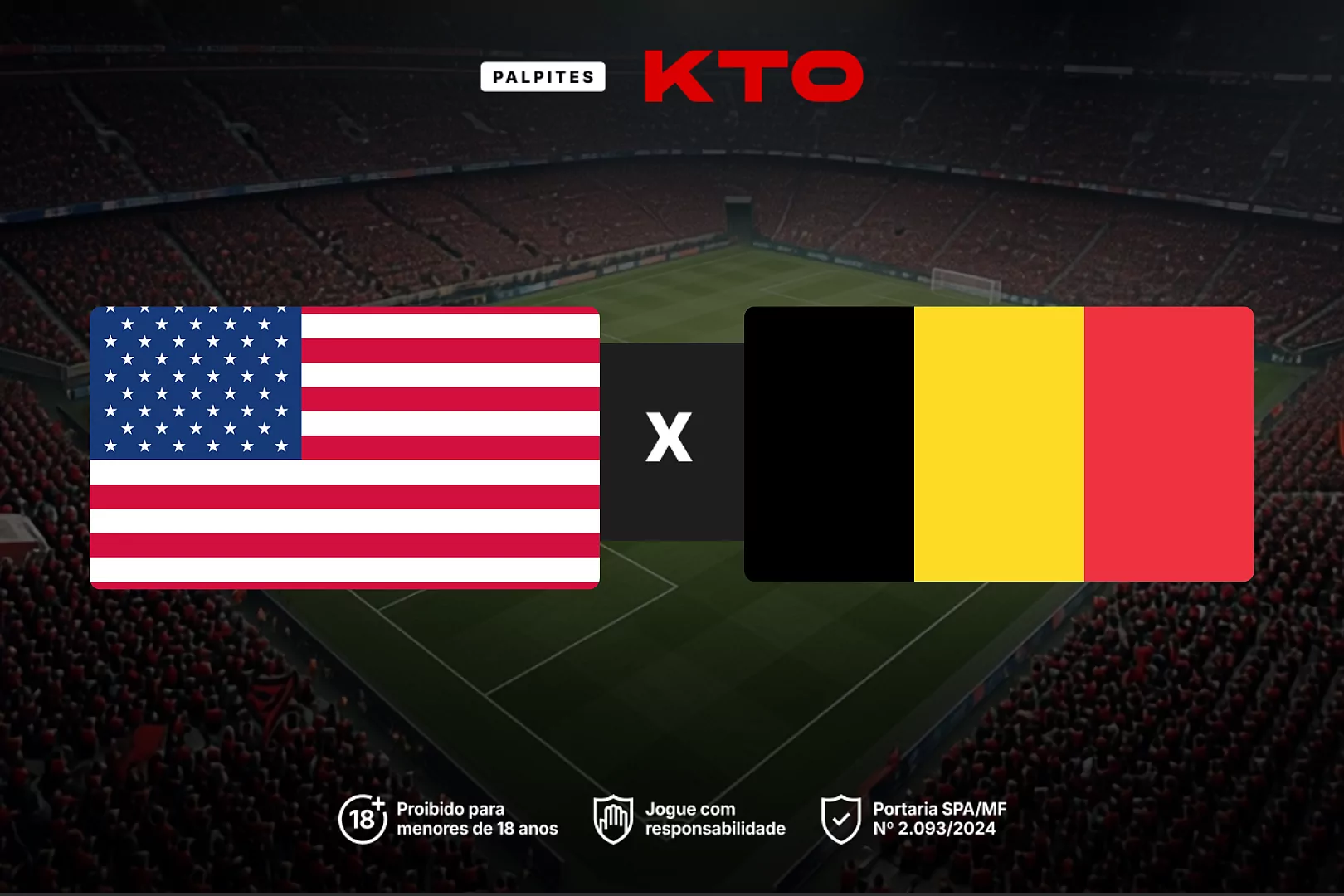 Estados Unidos x Bélgica