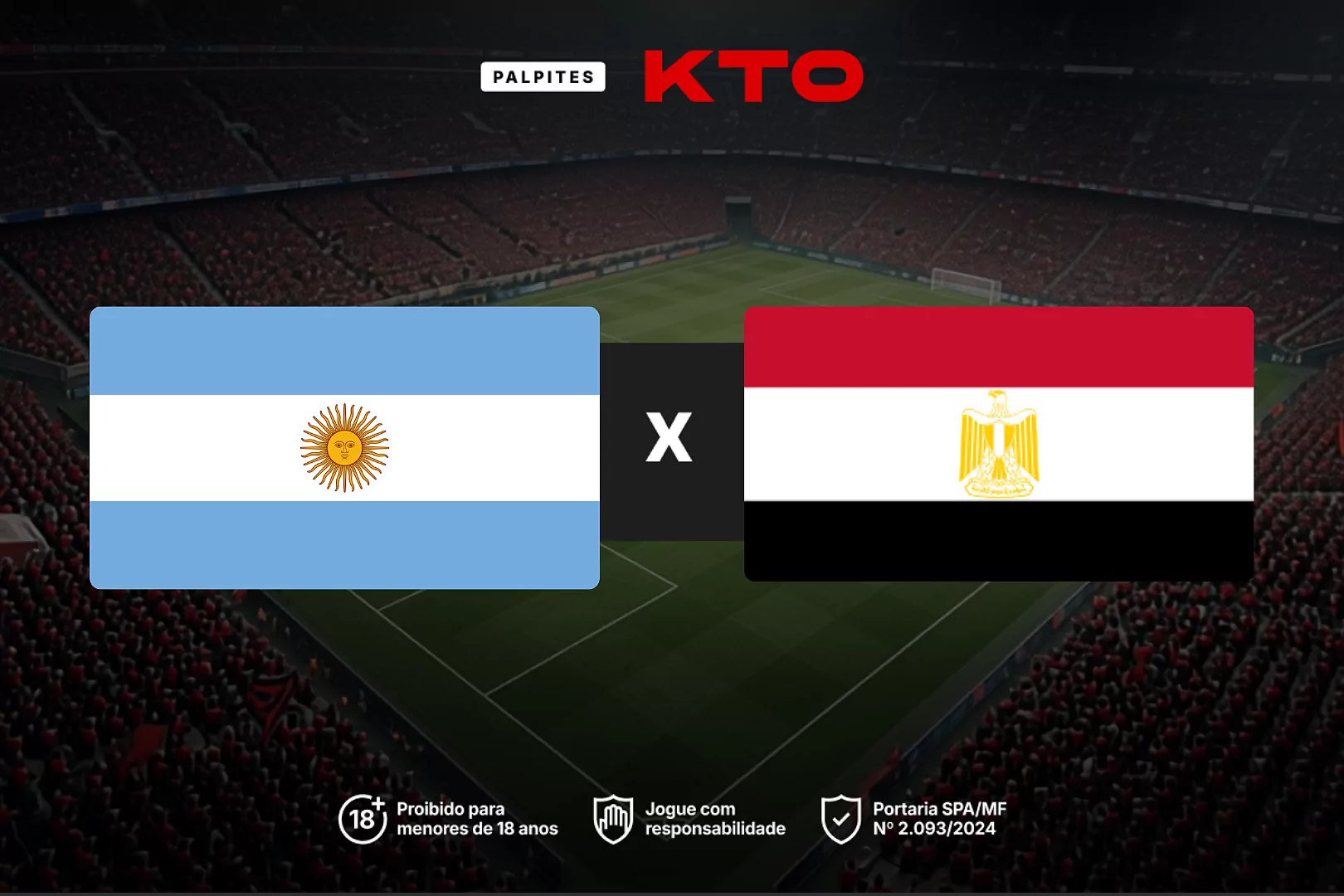 Argentina x Egito