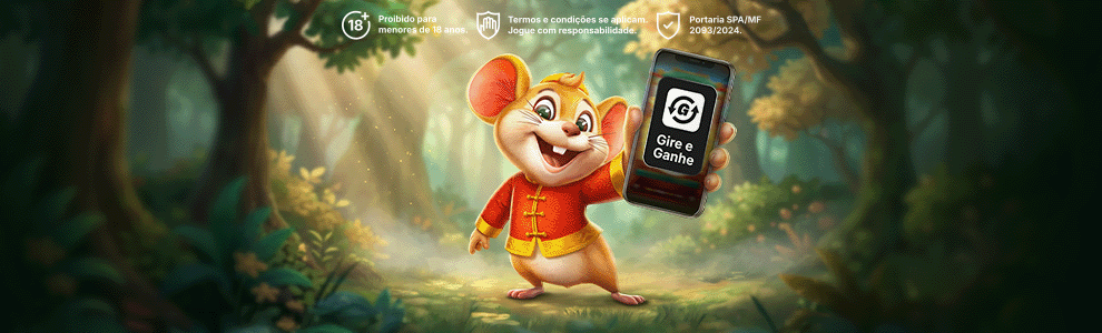 50 giros no ratinho sortudo