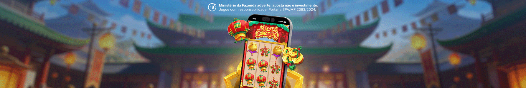100 giros no Macaco sortudo